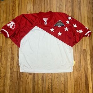 Vtg Mitchell & Ness NFL Pro Bowl 90s Blank Jersey Altered 54 Bills XXL Football